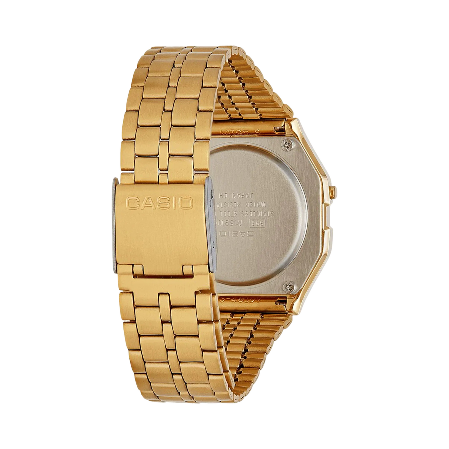 Casio Vintage Gold illuminator Gold Black Digital
