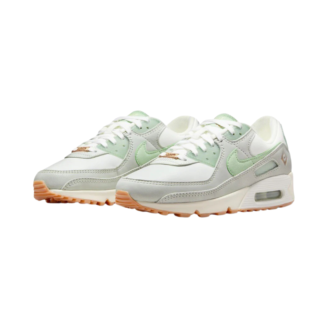 Women's Nike Air Max 90 SE Australia Sail Guava Ice Luminous Green Honeydew