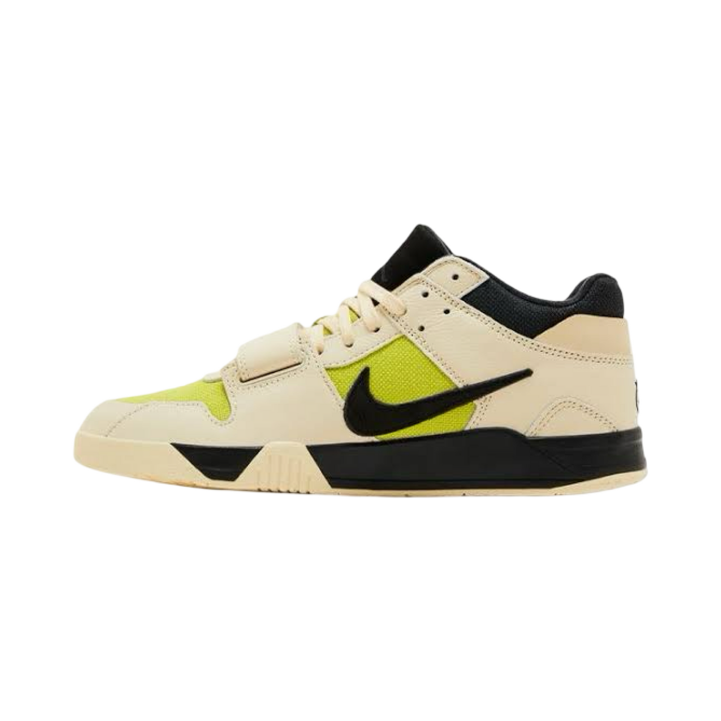 Travis Scott Jumpman Jack Muslin Black Bright Citrus