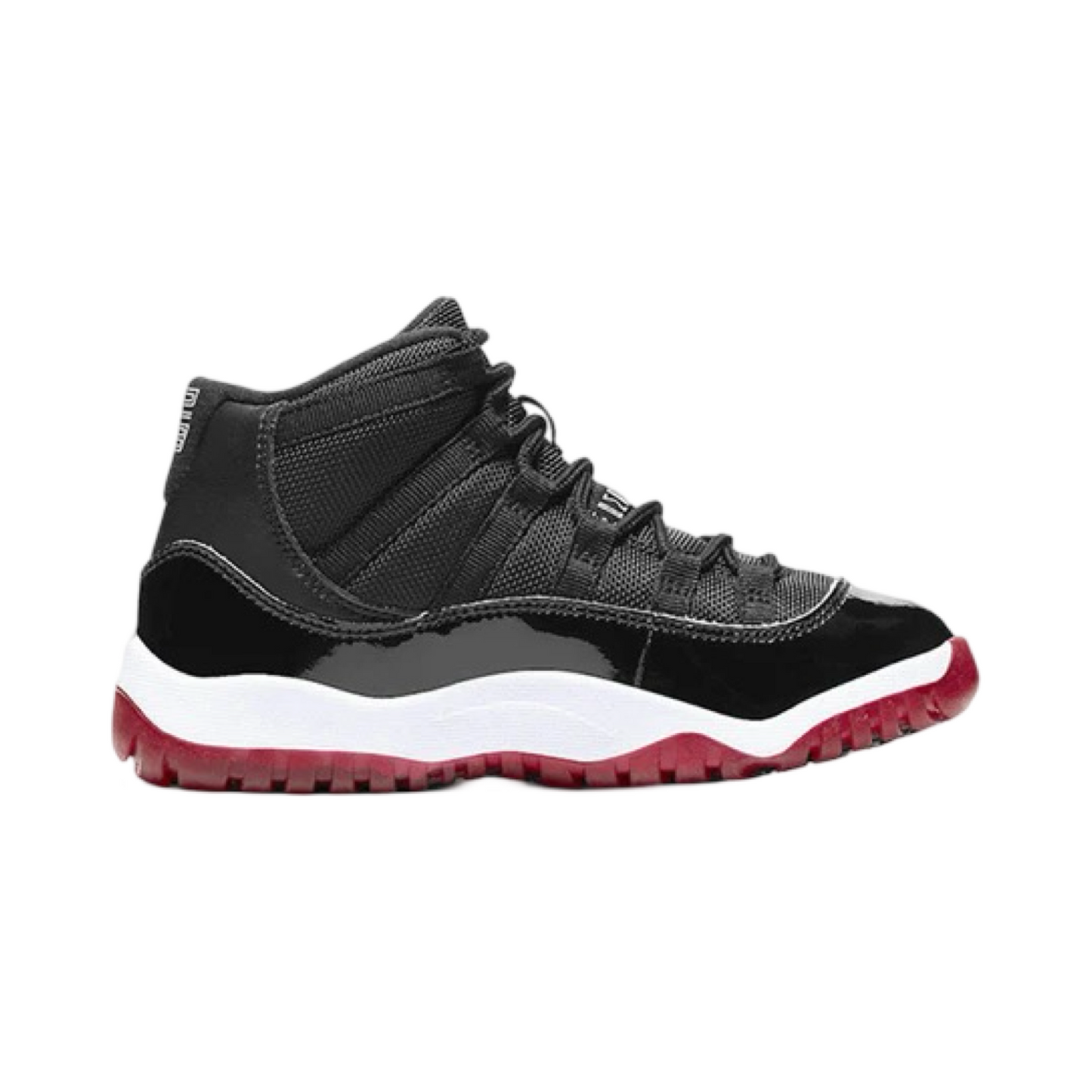 Kids Air Jordan 11 Retro (PS) Black Varsity Red White