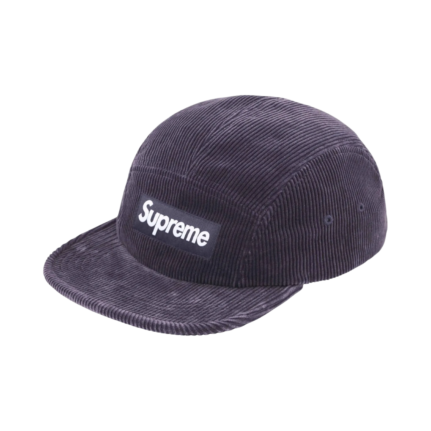 Supreme Corduroy Camp Cap Purple