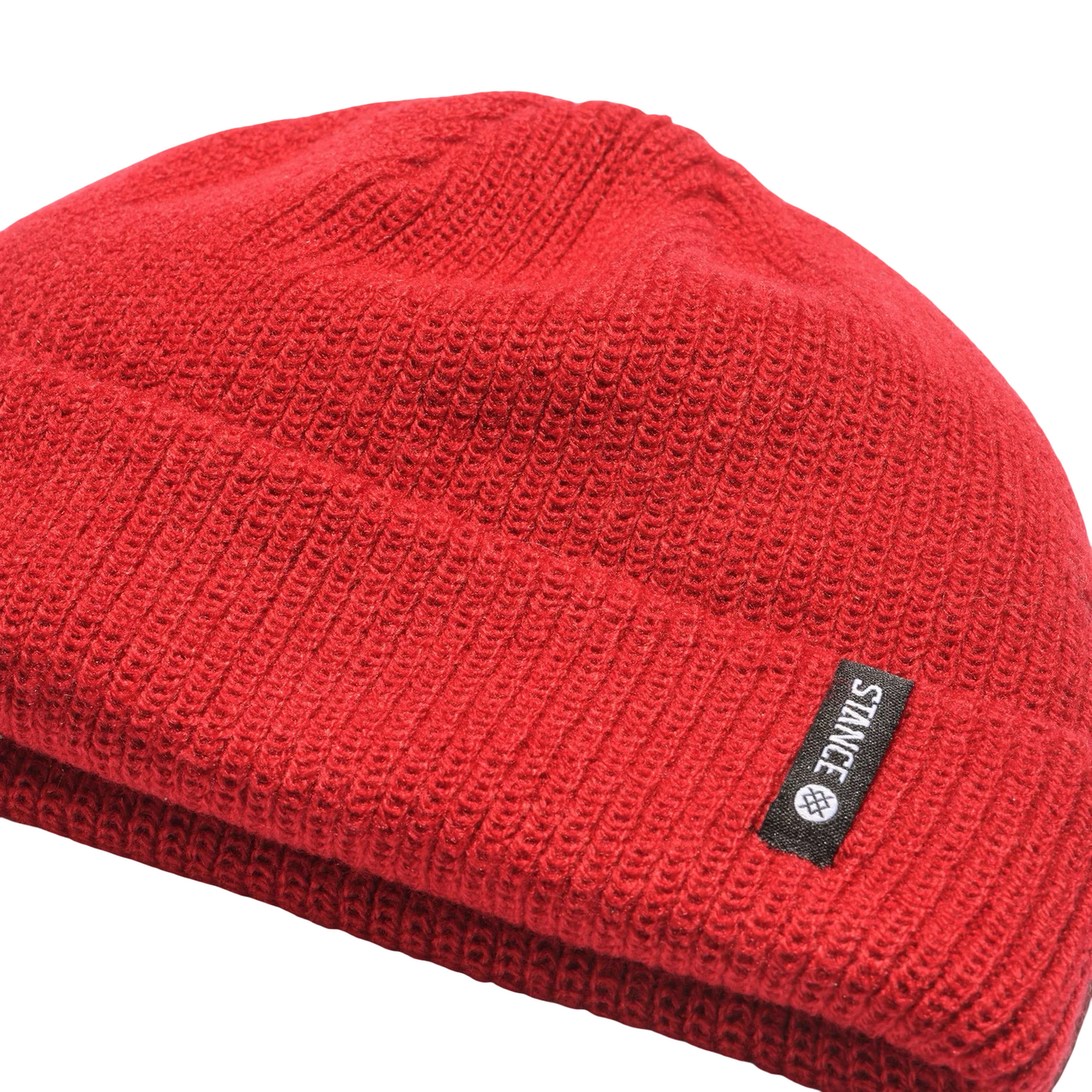 Stance Icon 2 Shallow Beanie Red