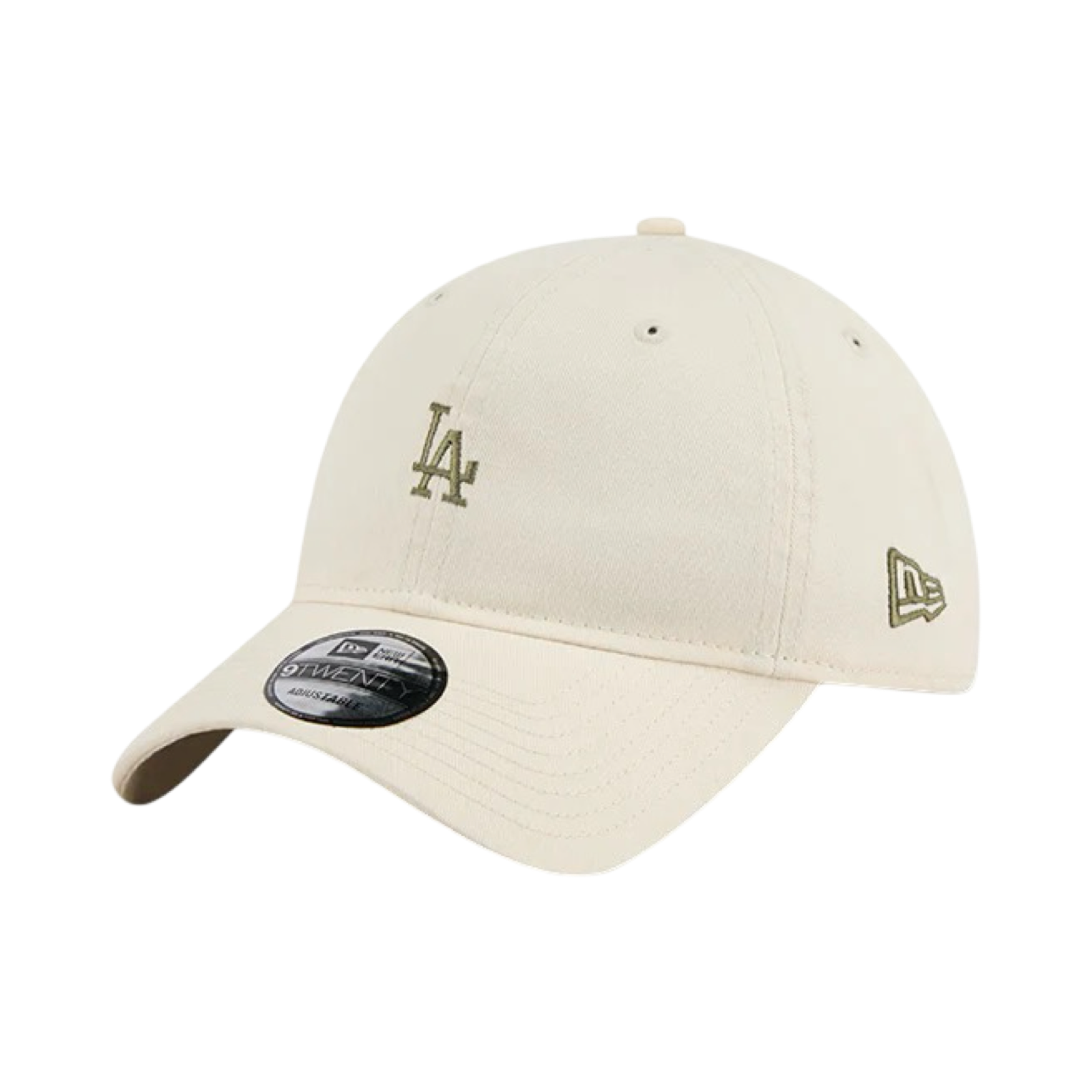 New Era 920 Pre Curved Mini Vintage Los Angeles Dodgers Light cream Cap