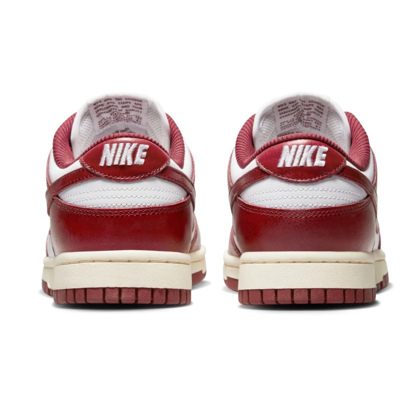 Women's Nike Dunk Low PRM Vintage Team Red White Coconut Milk