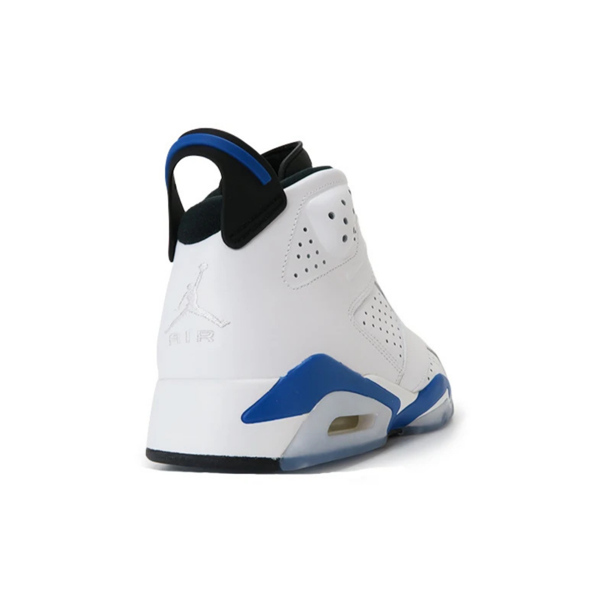 Air Jordan 6 Retro Sport Blue White Sports Blue Black 384664-107