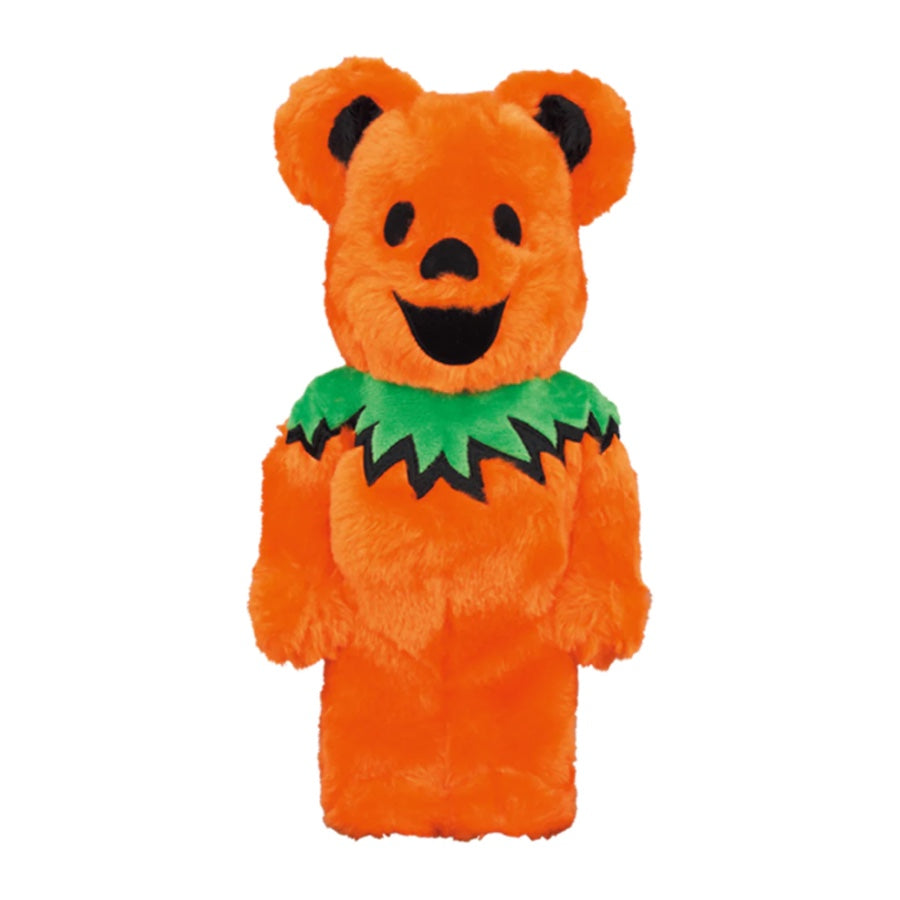 Bearbrick x Grateful Dead Dancing Bear Costume Ver. 1000% Orange