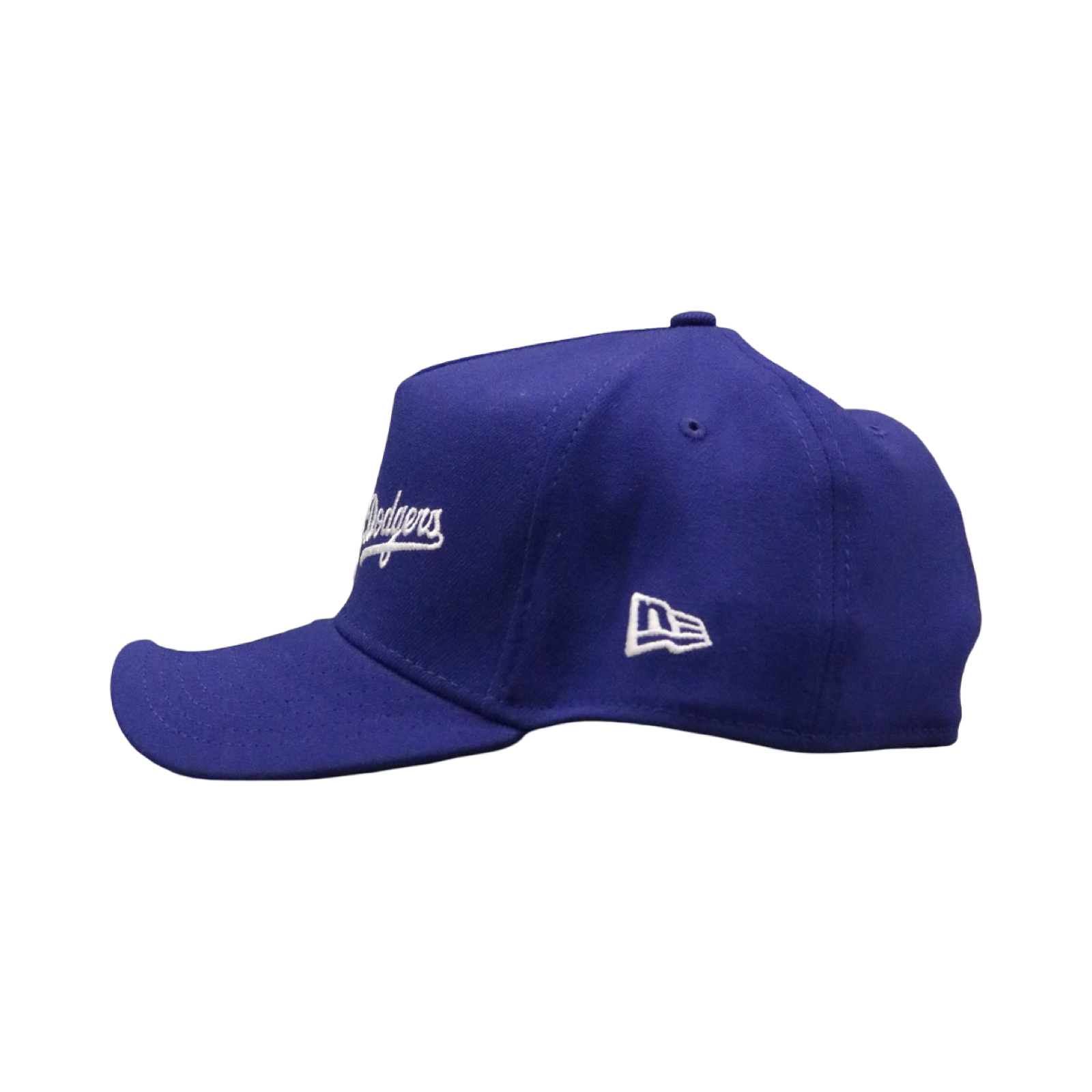 New Era 3930 AFrame Double Logo Los Angeles Dodgers Cap Team Colour Blue White