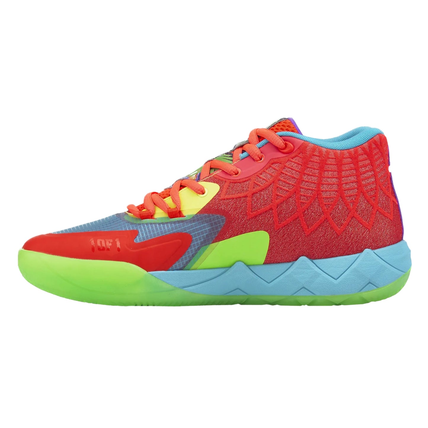 Puma LaMelo Ball MB.01 Be You Green Gecko Red Blast