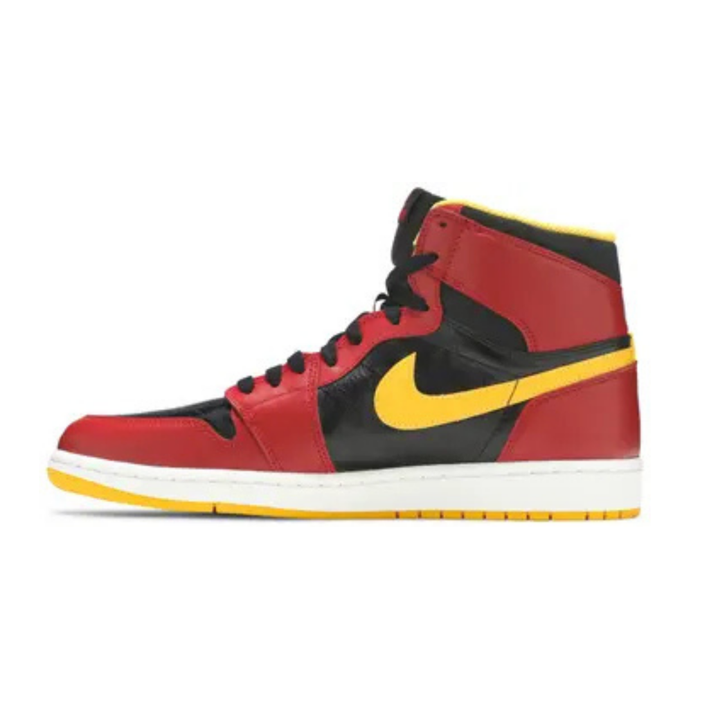 Air Jordan 1 Premium Black Gym Red University Gold 555088-017