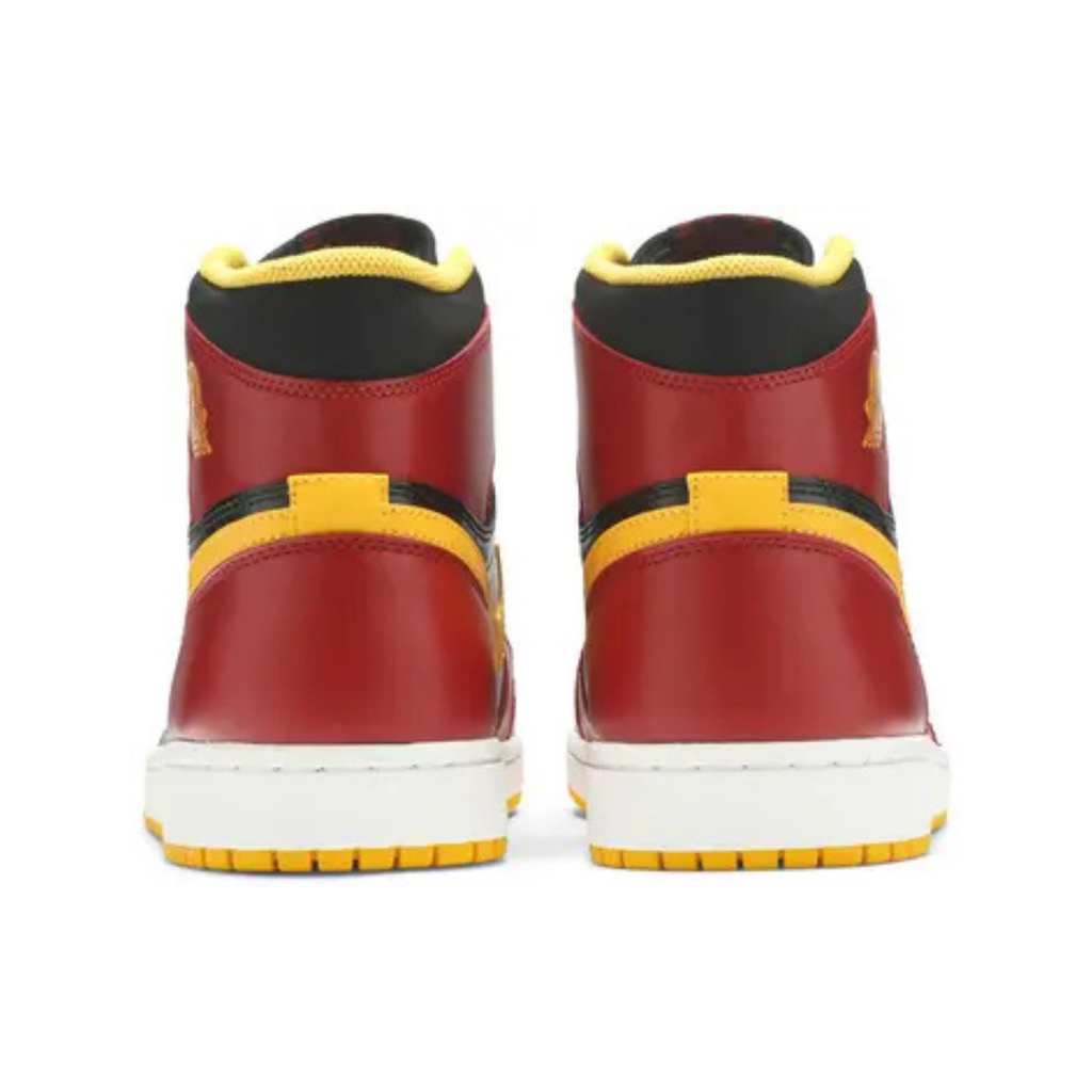 Air Jordan 1 Premium Black Gym Red University Gold 555088-017