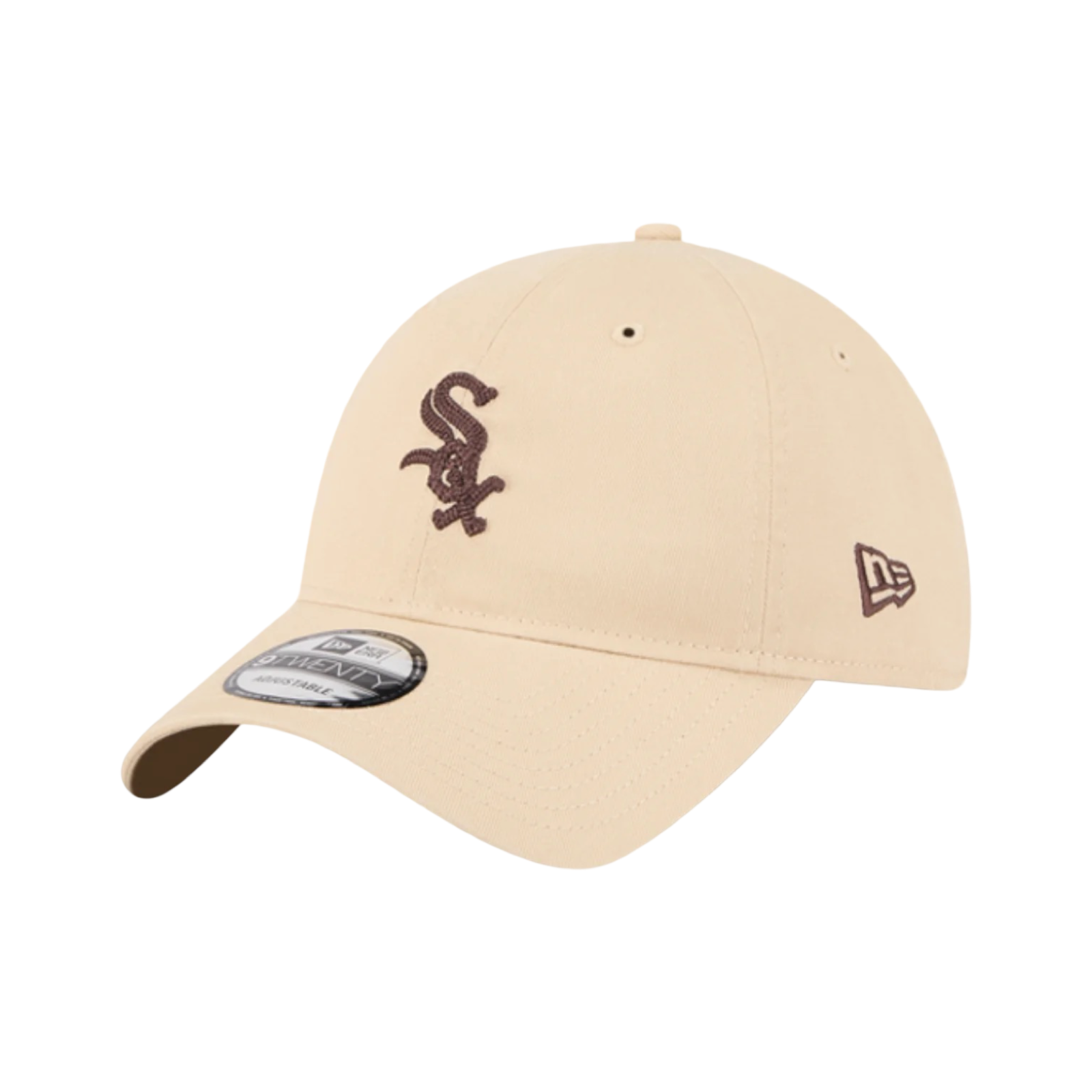 New Era 920 Pre Curved Washed Earthtones Chicago White Sox Oatmeal Cap
