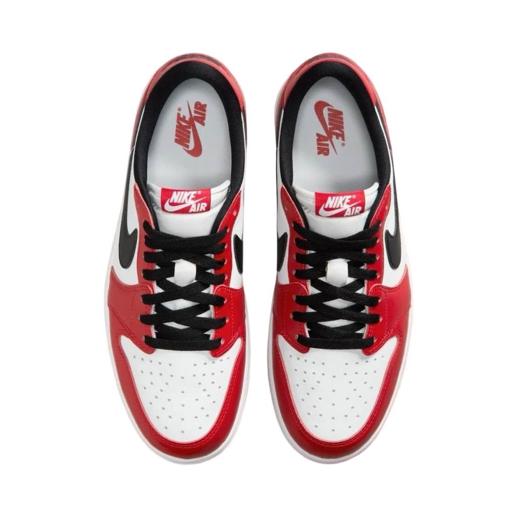 Air Jordan 1 Low Retro OG Chicago 2025 White Varsity Red Black