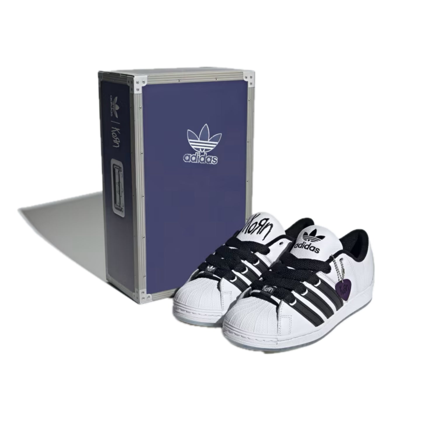 Adidas Supermodified Korn Cloud White Core Black Rich Purple