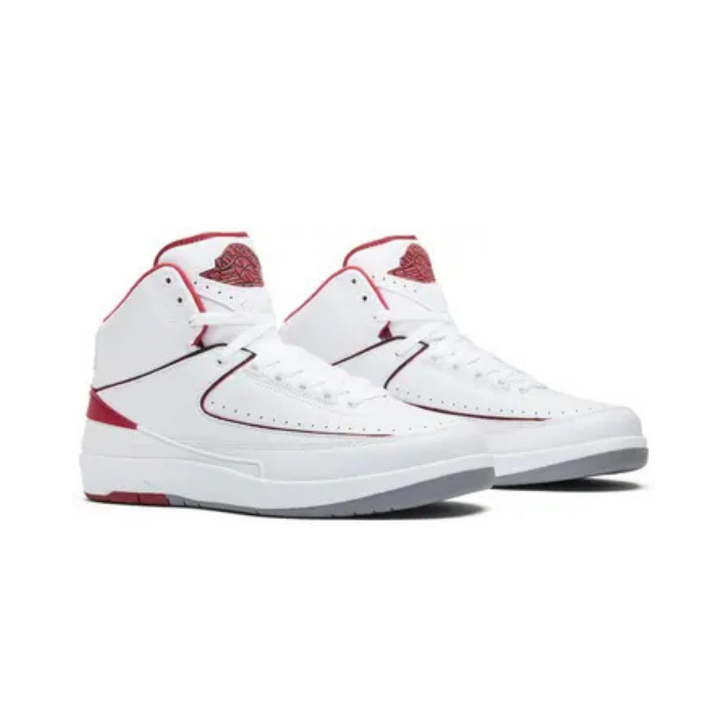 Air Jordan 2 Retro Red White 385475-102