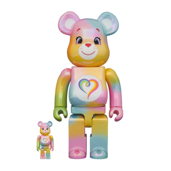 Bearbrick x Care Bears Togetherness Bear 400% & 100%