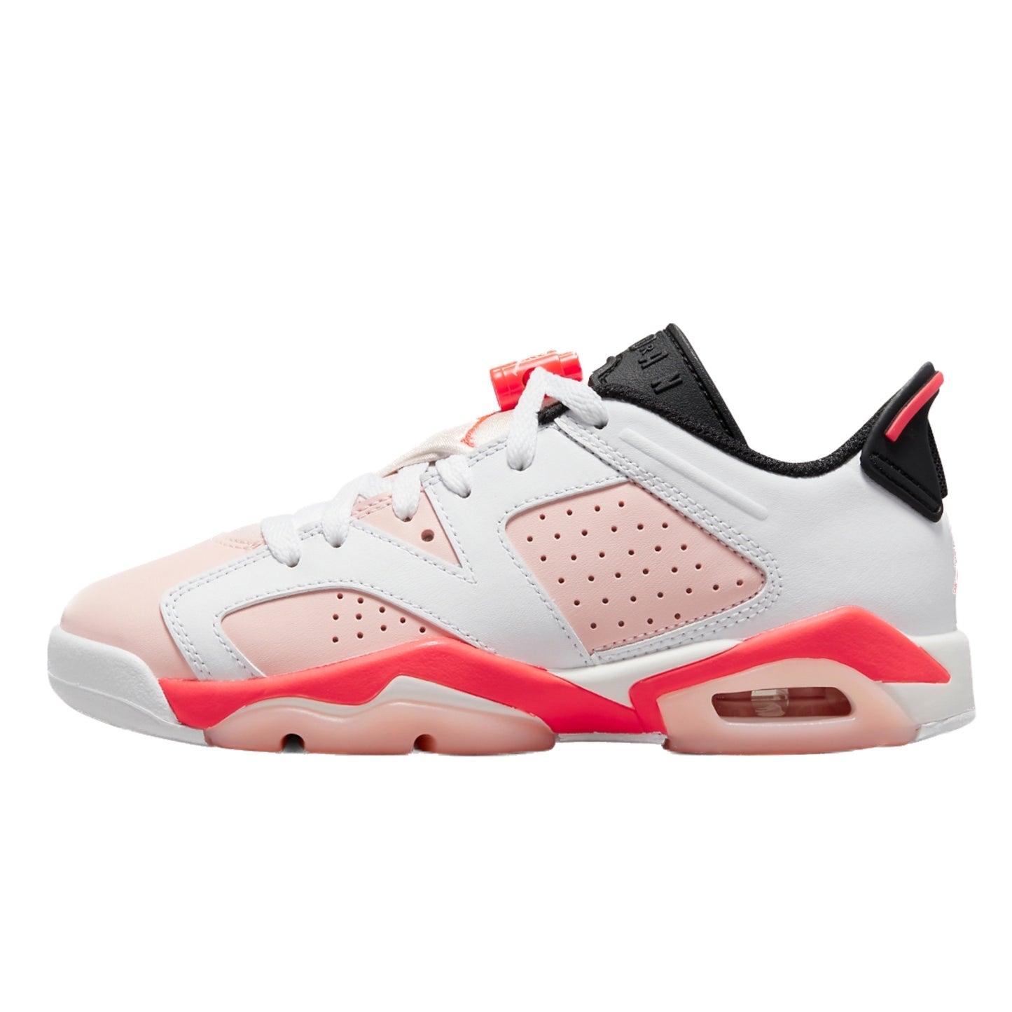 Air Jordan 6 Retro Low (GS) Atmosphere White Atmosphere Infrared 23 Black