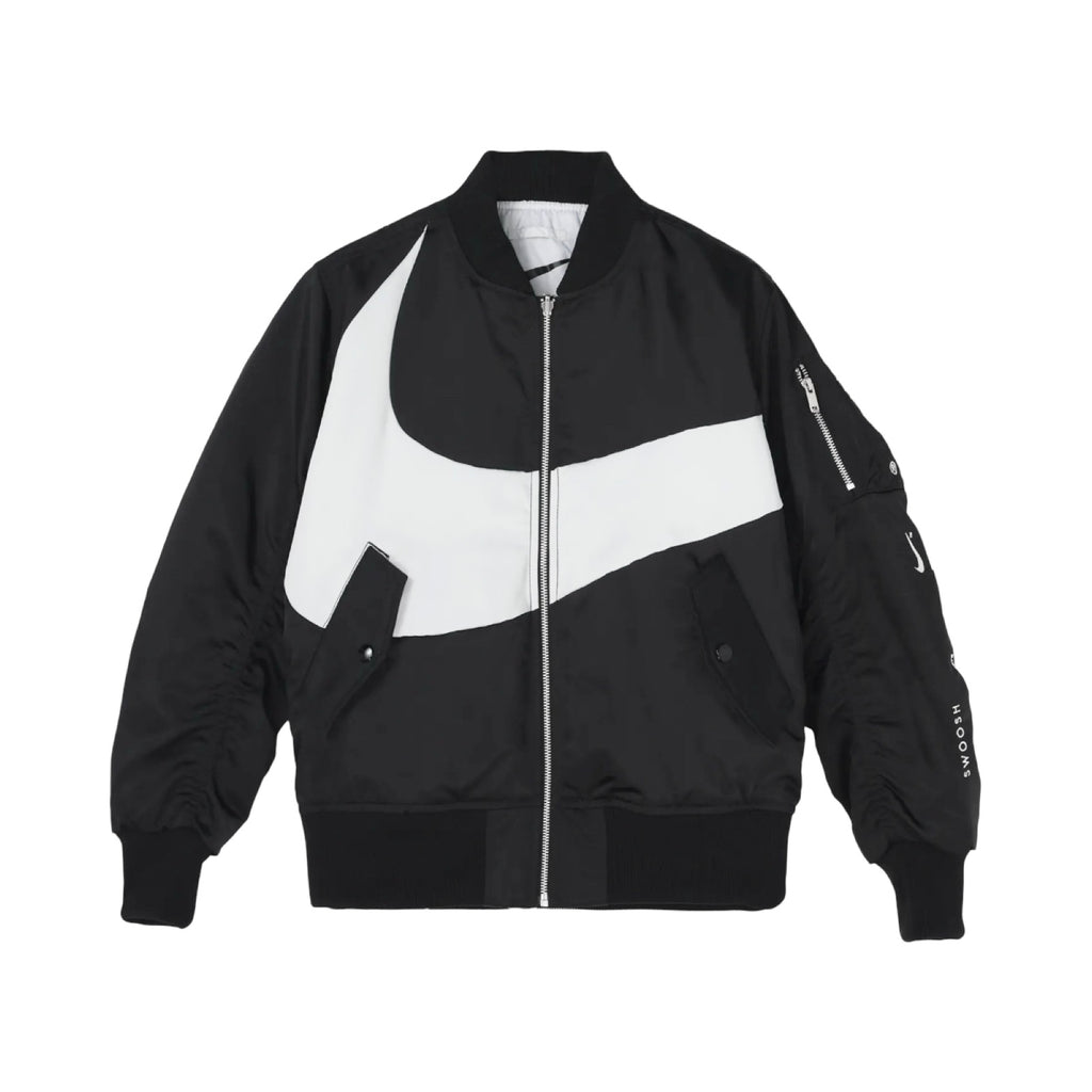 Nike Thermal Big Swoosh Reversible BOA Jacket Black White