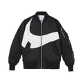 Nike Thermal Big Swoosh Reversible BOA Jacket Black White