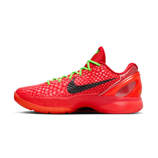 Nike Kobe 6 Protro Reverse Grinch Bright Crimson Black Electric Green