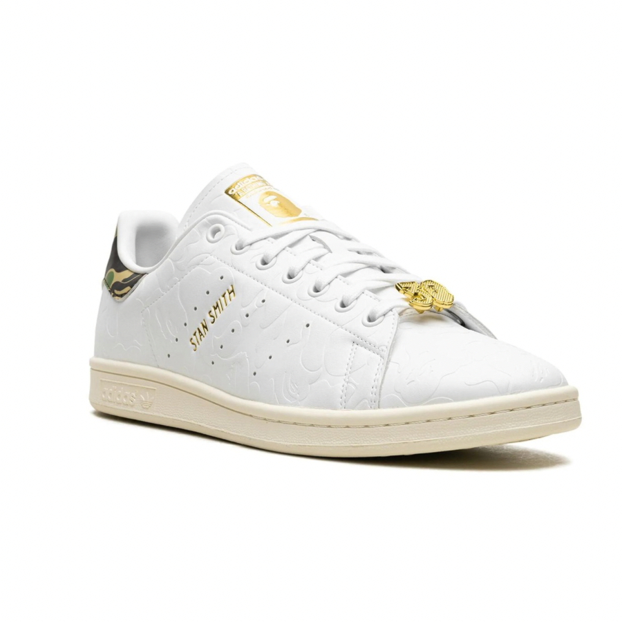 Adidas Stan Smith Bape 30th Anniversary White Cloud White