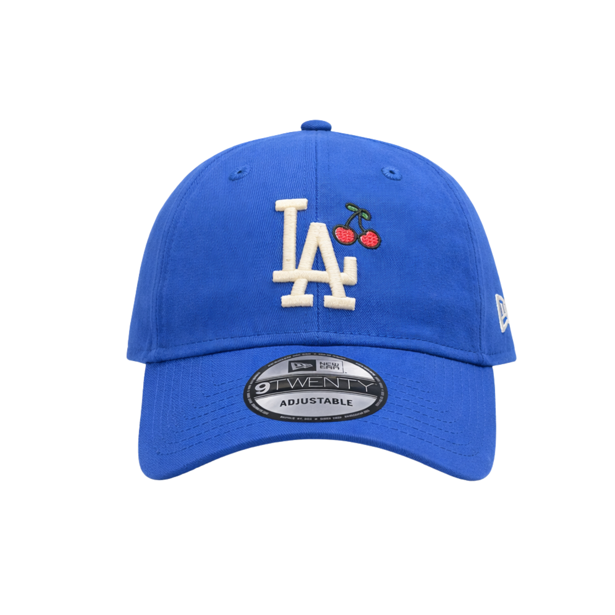 New Era 920 Pre Curved Cherry Los Angeles Dodgers Cobalt Blue Cap