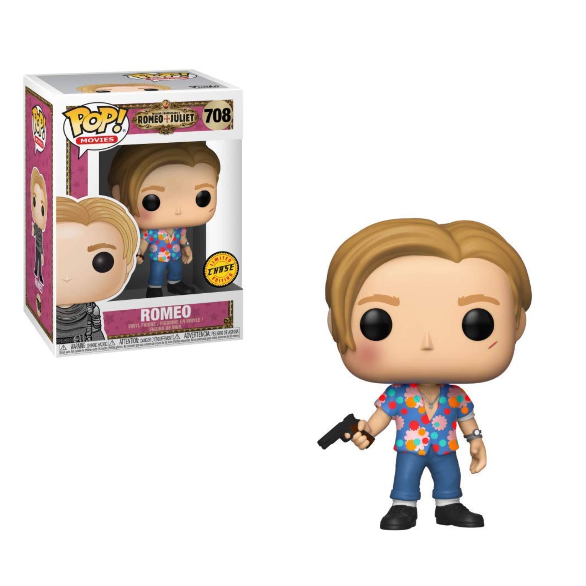 Funko POP! Movies William Shakespeare's Romeo + Juliet 708 Romeo Chase Limited