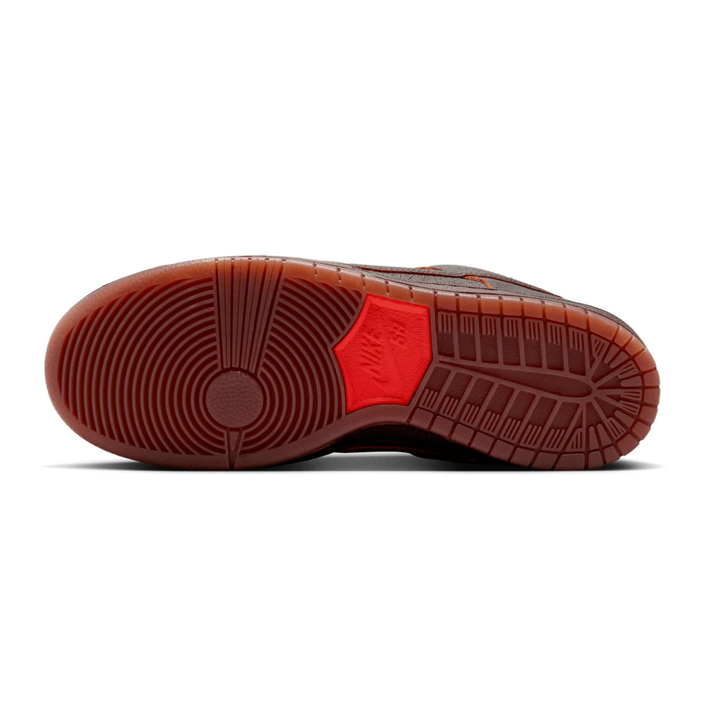 Nike SB Dunk Low Pro PRM Krampus Dark Smoke Grey Campfire Orange