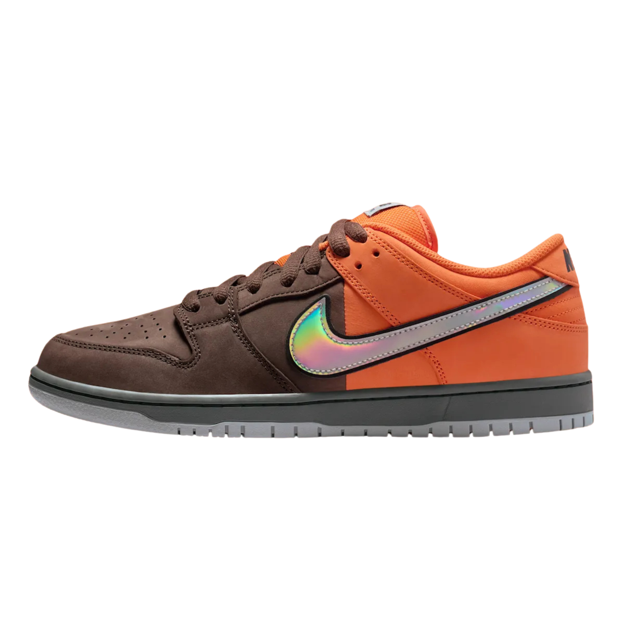 Nike SB Dunk Low Pro Muni Fast Pass Safety Orange Wolf Grey