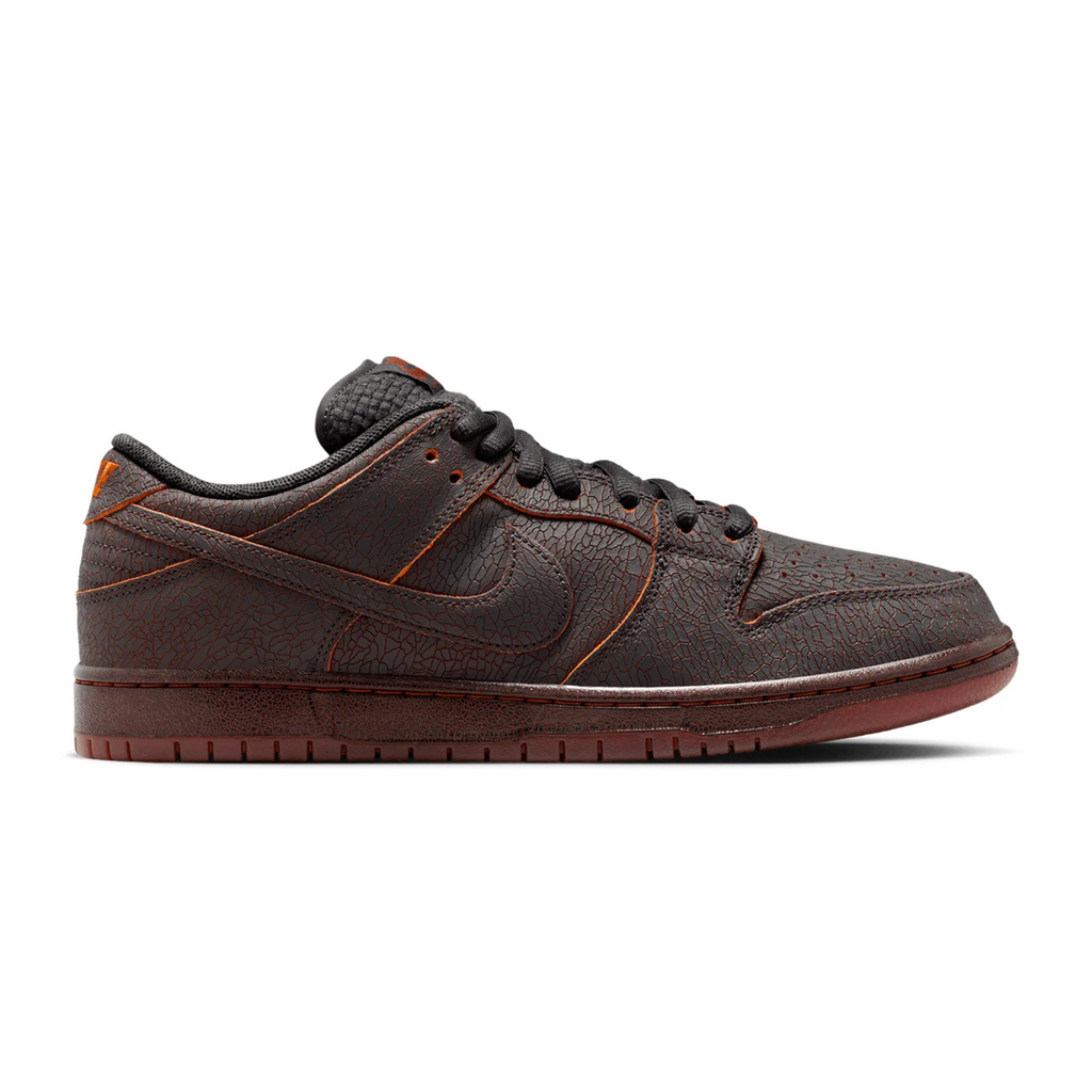Nike SB Dunk Low Pro PRM Krampus Dark Smoke Grey Campfire Orange