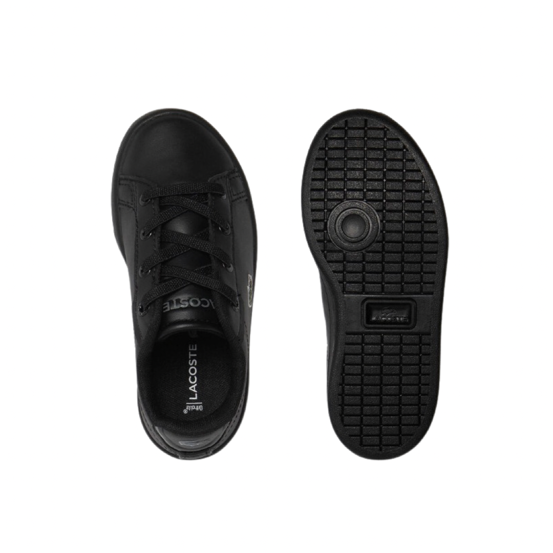 Toddler Lacoste Carnaby Black Black Grey Sneakers