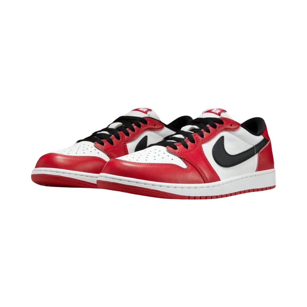 Air Jordan 1 Low Retro OG Chicago 2025 White Varsity Red Black