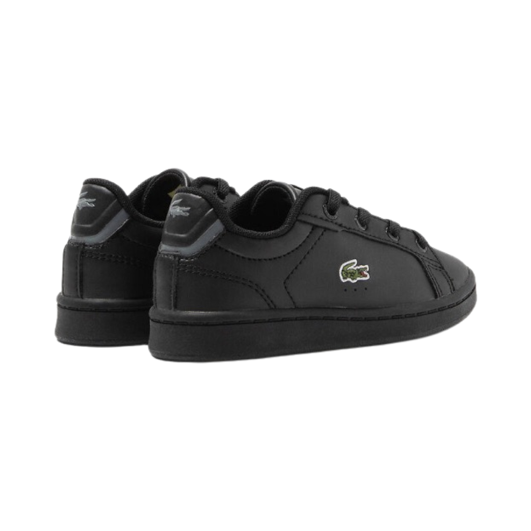 Toddler Lacoste Carnaby Black Black Grey Sneakers