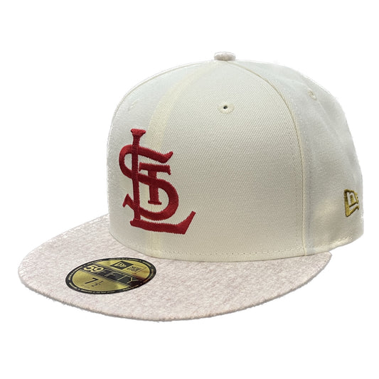 New Era 5950 Match-Up Series St. Louis Cardinals vs St. Louis Browns Chambray Red