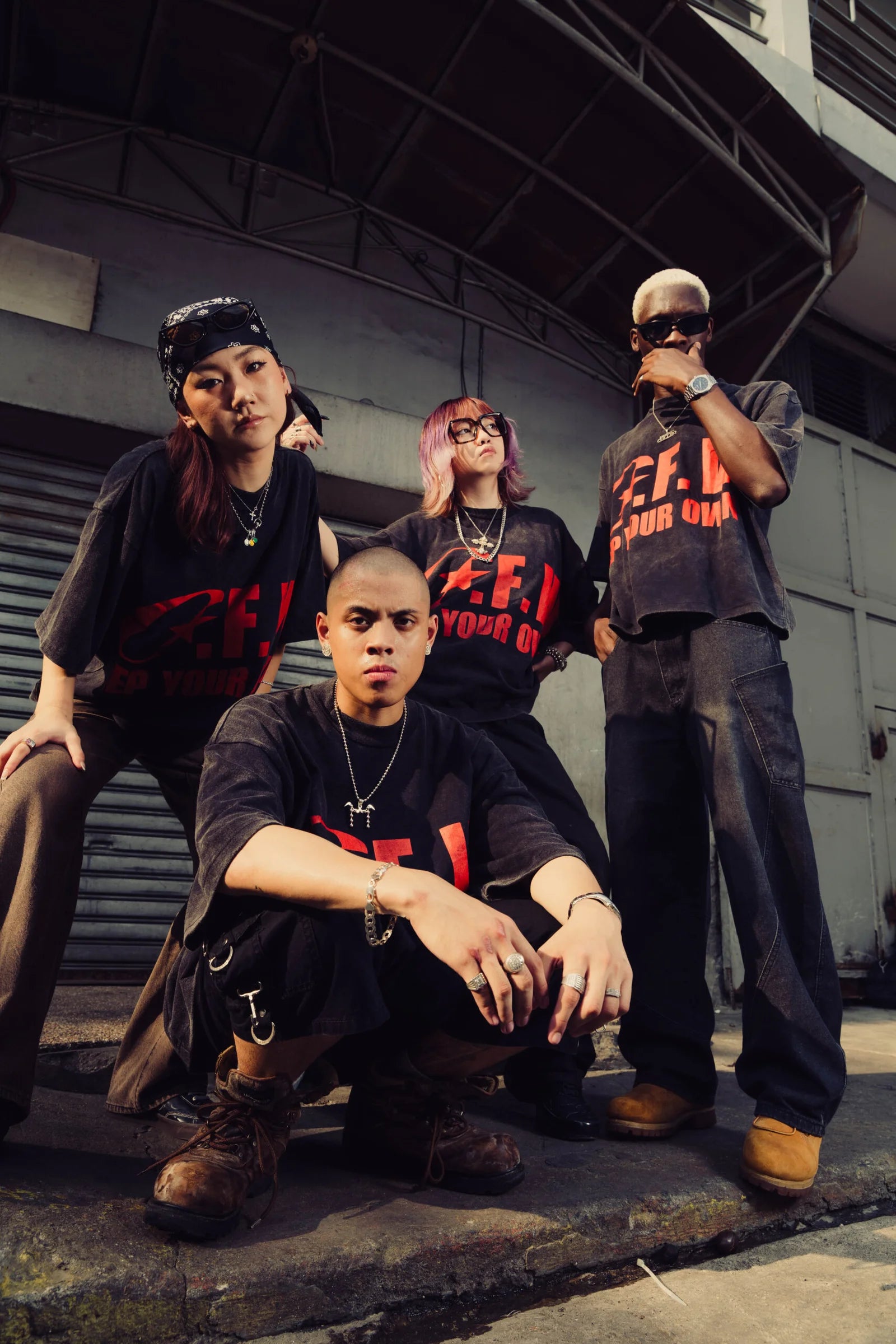 OZMNL O.F.W Vintage Box Tee