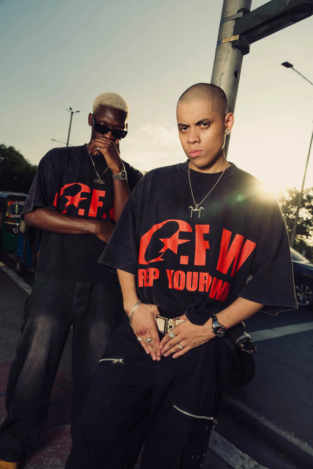 OZMNL O.F.W Vintage Box Tee