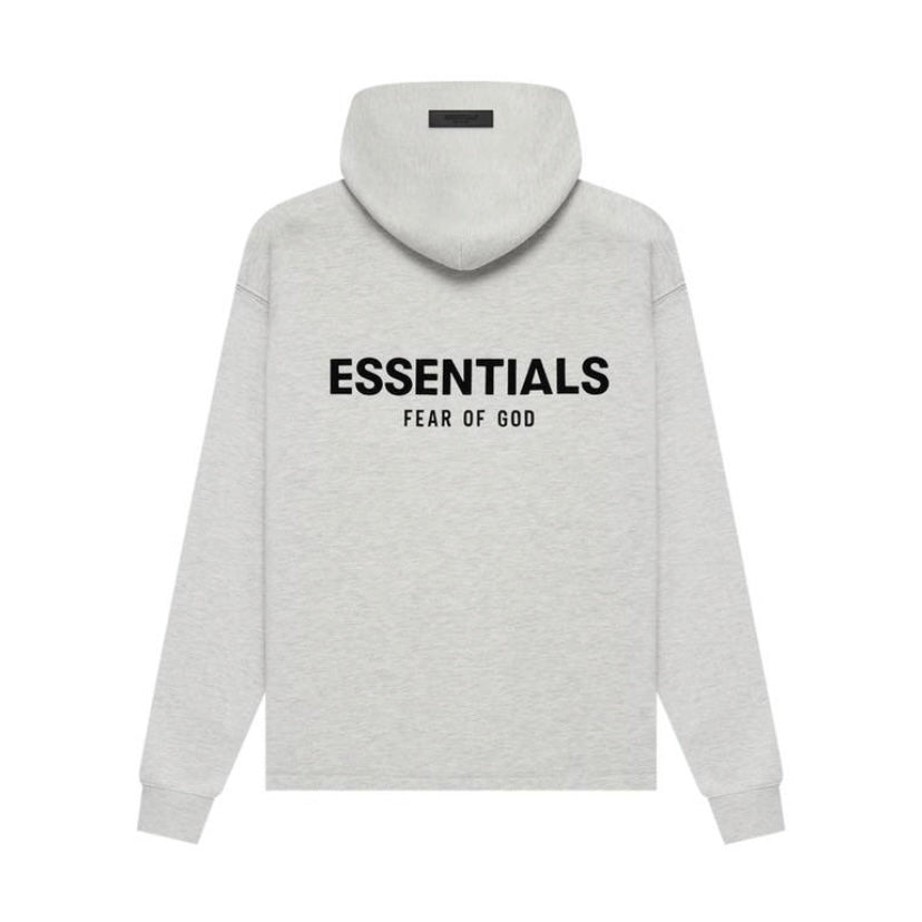 Fear of God Essentials FW22 Relaxed Hoodie Light Oatmeal