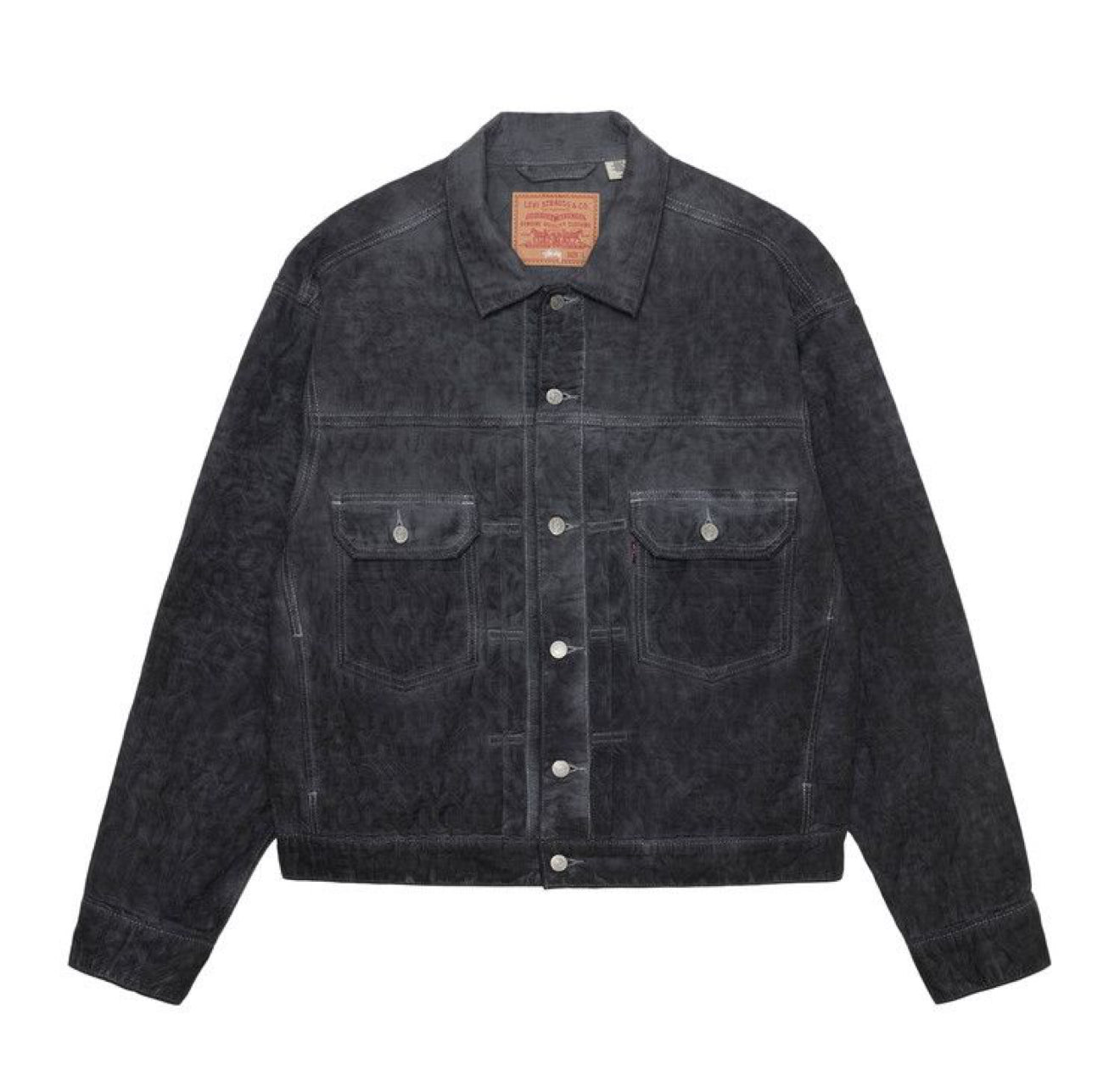 Stussy x Levi Dyed Jacquard Jacket