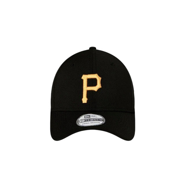 New Era 3930 Stretch Fit Team Pittsburgh Pirates Black Cap