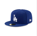 New Era 59Fifty LA Dodgers Team Blue White Fitted Cap