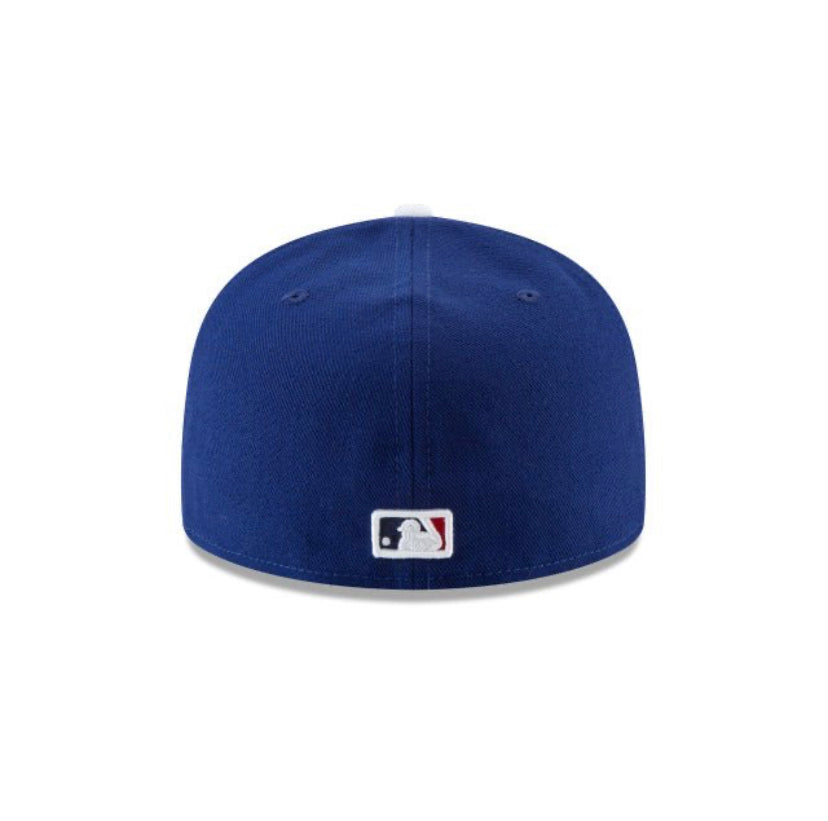 New Era 59Fifty LA Dodgers Team Blue White Fitted Cap
