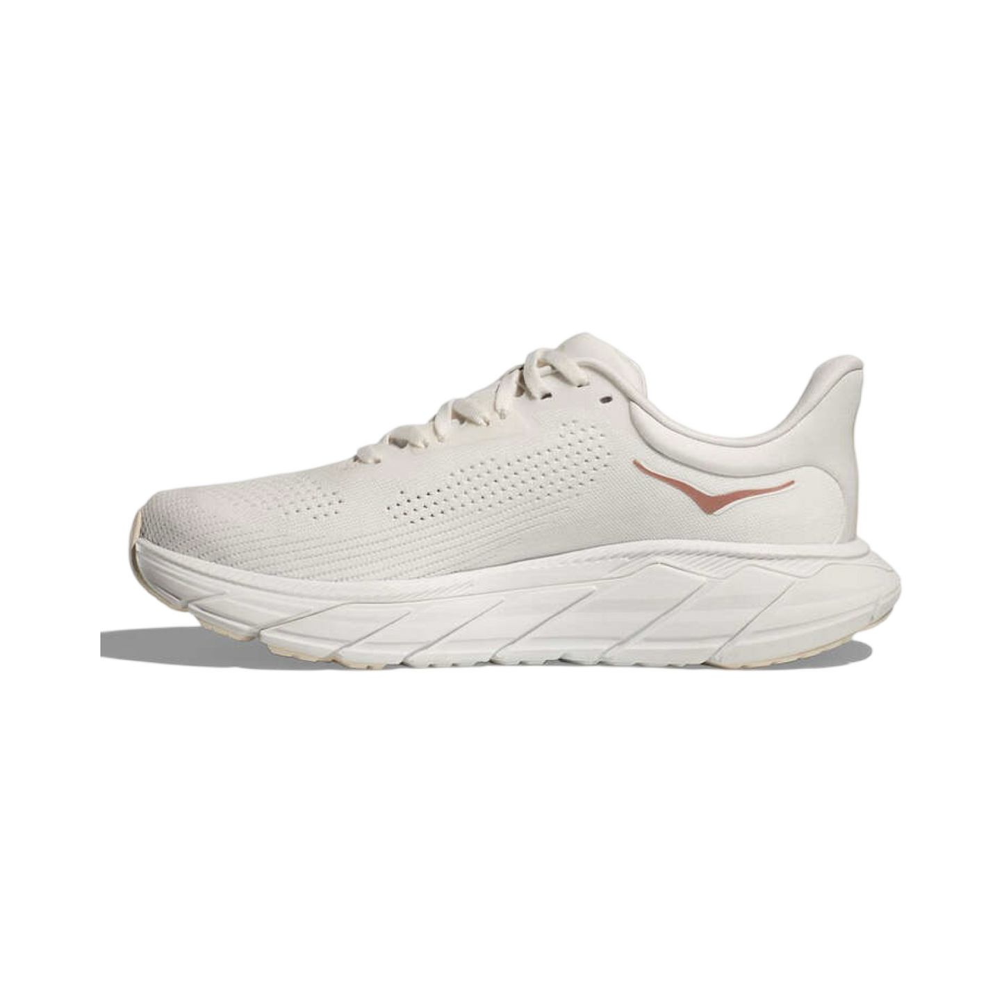 Women's Hoka Arahi 7 D Width White Rose Gold