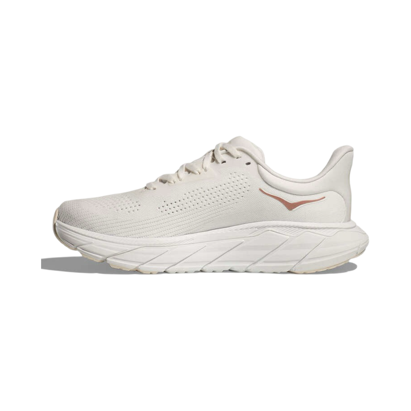 Women's Hoka Arahi 7 D Width White Rose Gold