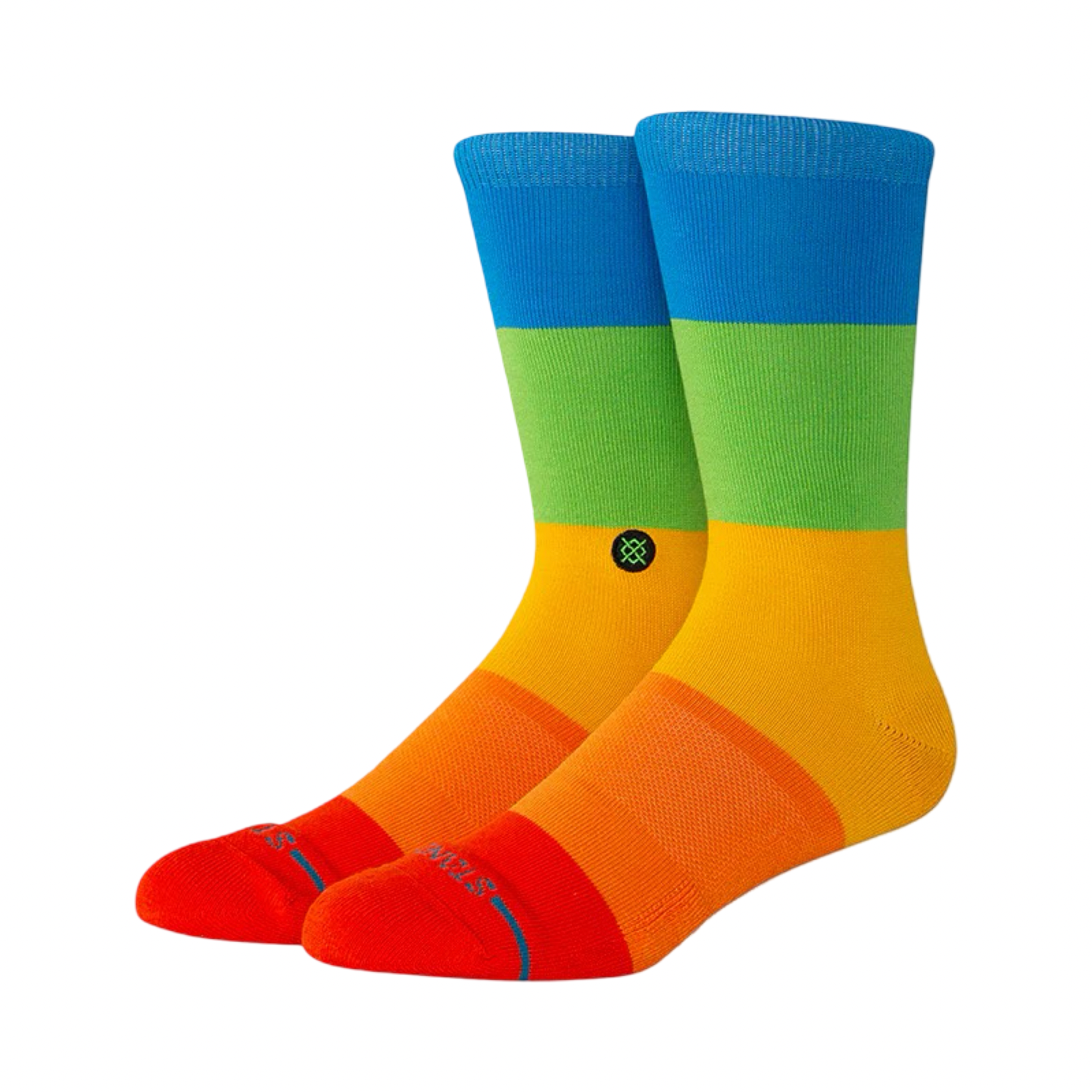 Polaroid x Stance Icon Crew Snapshot Socks Single Pair MultiColour M311D14ICPAB