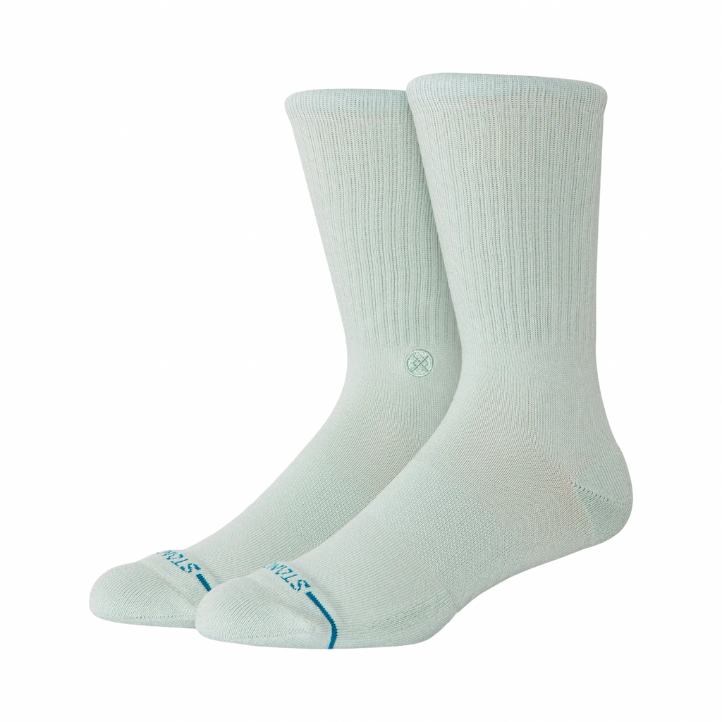 Stance Icon Crew Socks Single Pair Pale Blue M311D14ICPAB