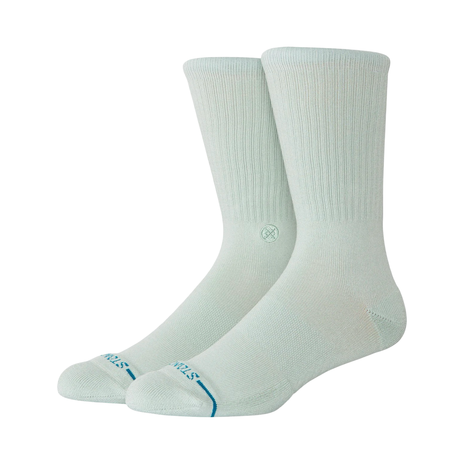 Stance Icon Crew Socks Single Pair Pale Blue M311D14ICPAB