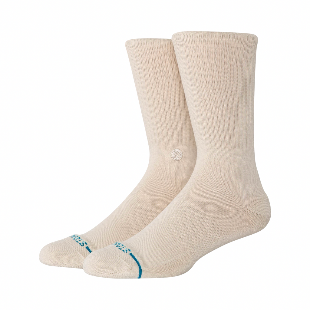 Stance Icon Crew Socks Single Pair Oatmeal M311D14ICOoat