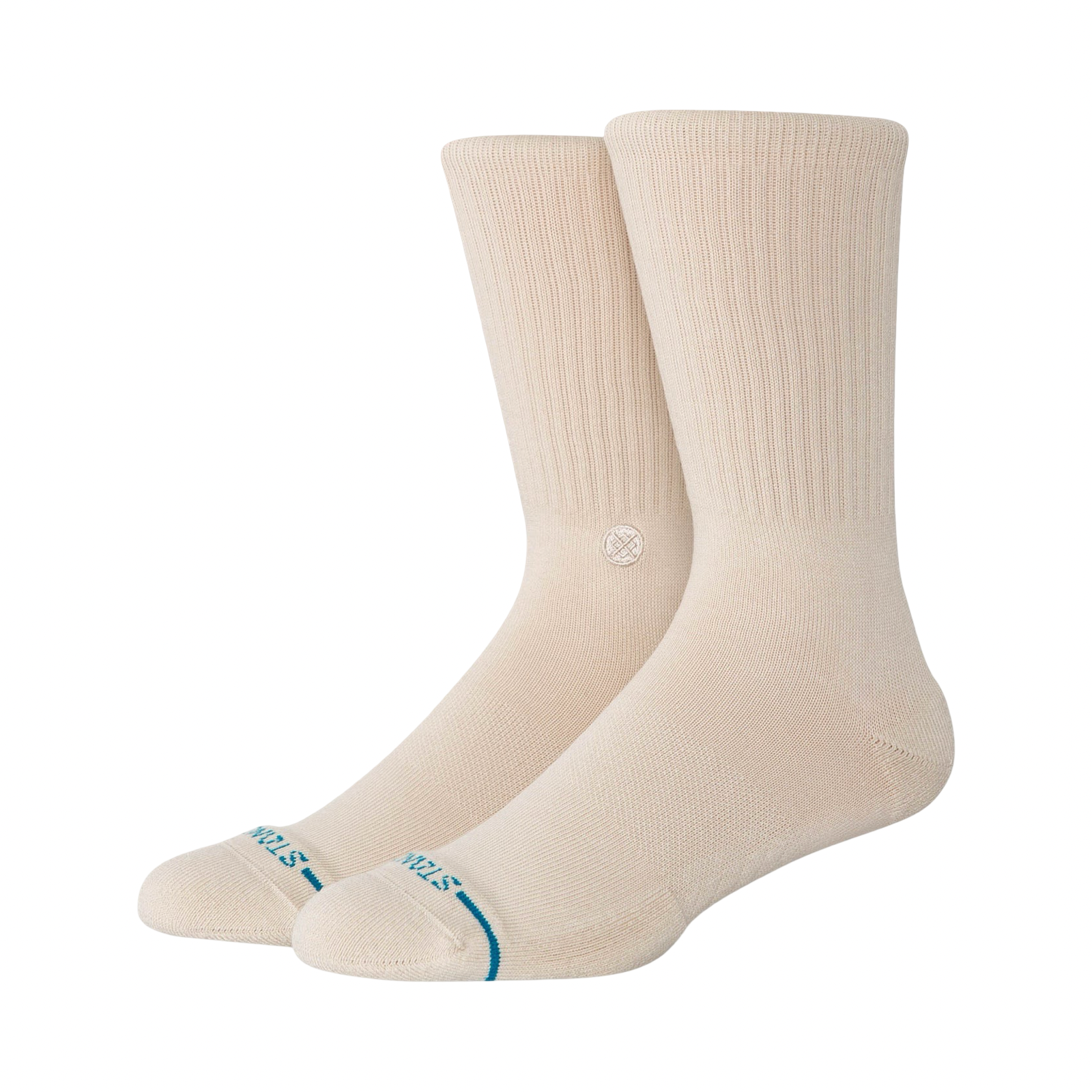 Stance Icon Crew Socks Single Pair Oatmeal M311D14ICOoat