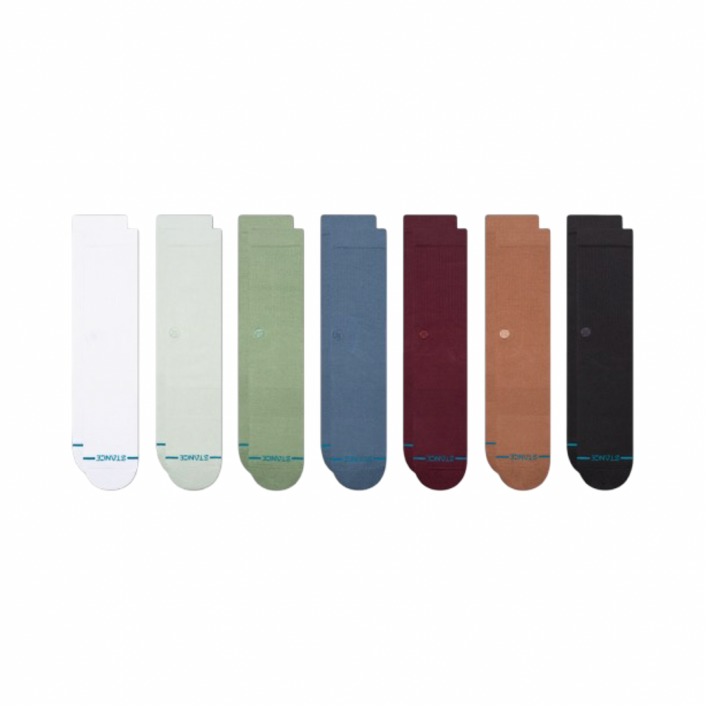 Stance 7 Days A Week Icon Crew Socks Boxset Multi A556D257DA