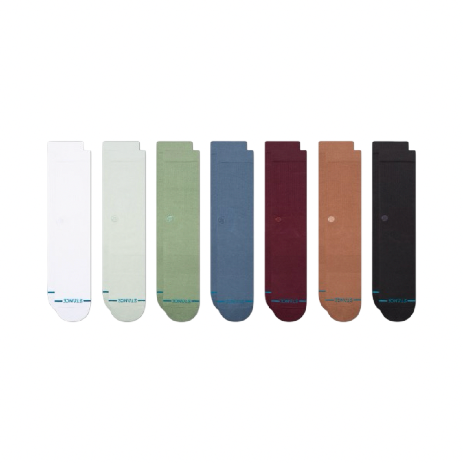 Stance 7 Days A Week Icon Crew Socks Boxset Multi A556D257DA