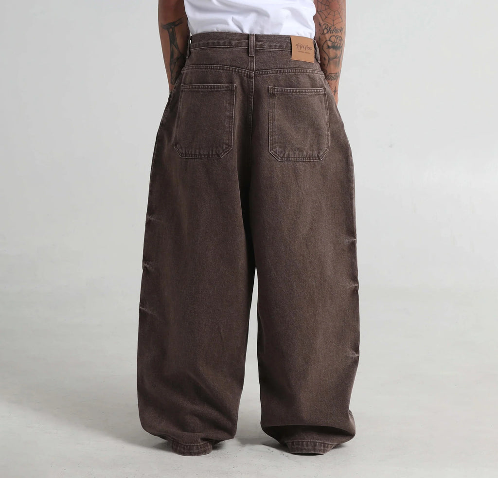 Shaka Wear Ballon Denim Brown